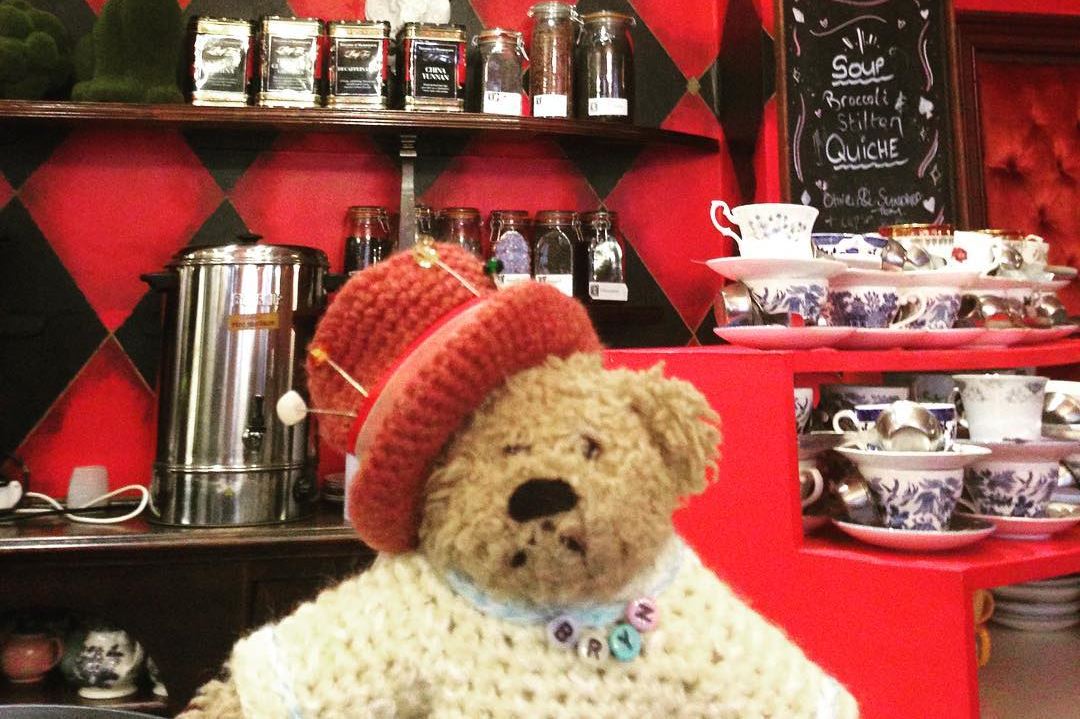 I’m in wonderland at Richmond Tea Rooms, Manchester