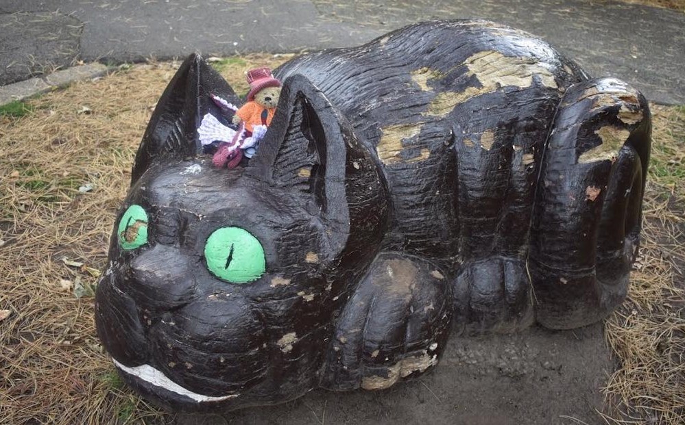 A grin like a Cheshire cat in Llandudno, Wales