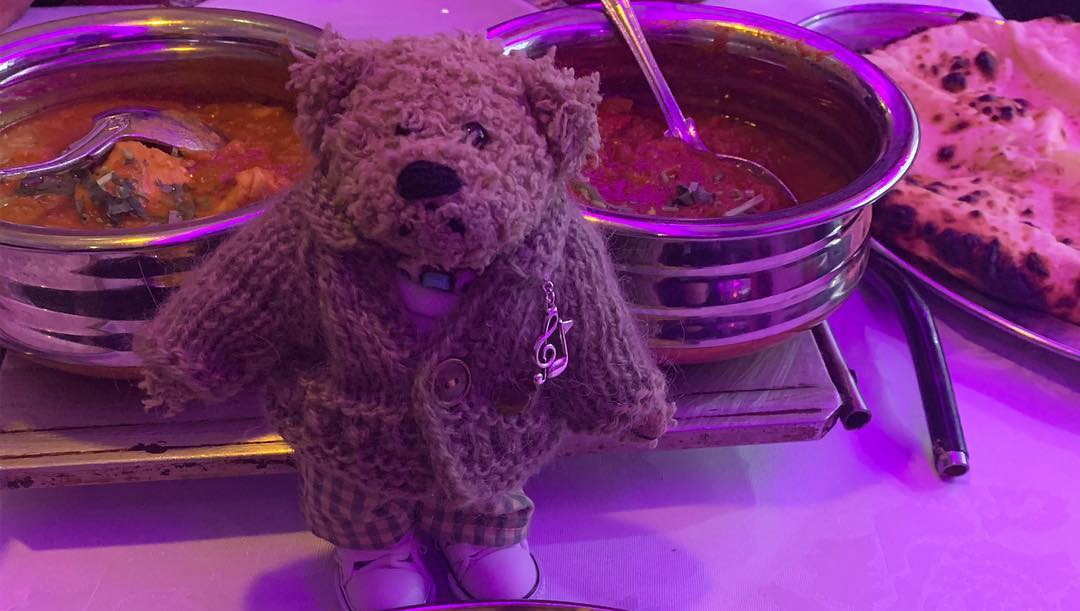 Curry up! We need to go to the Shalimar right now!