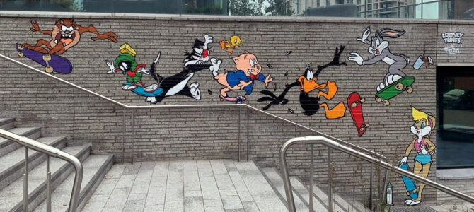 That’s not all folks on the Looney Tunes Art Trail in Manchester